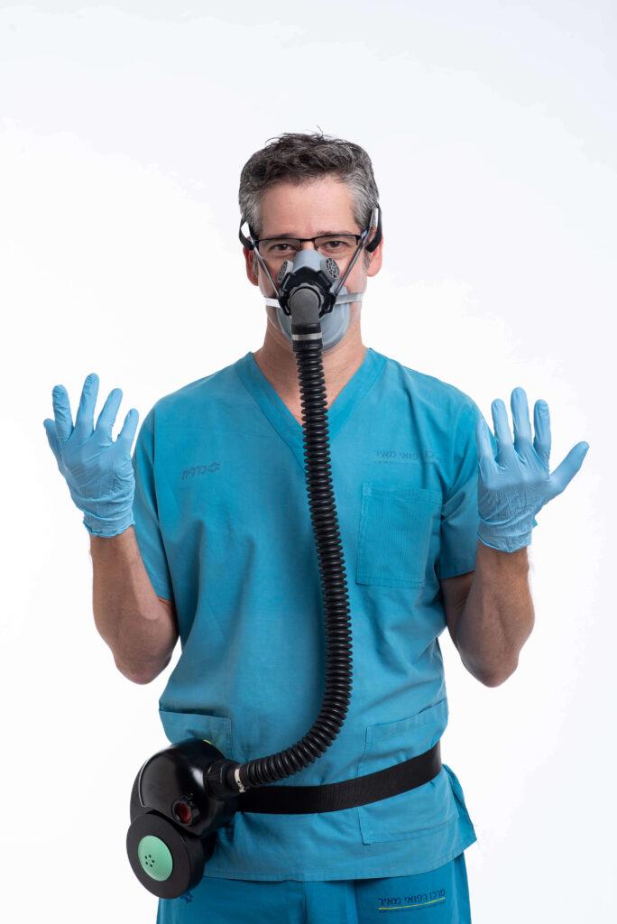 “Emerald” A new Hermetic Half Face Corona Respirator